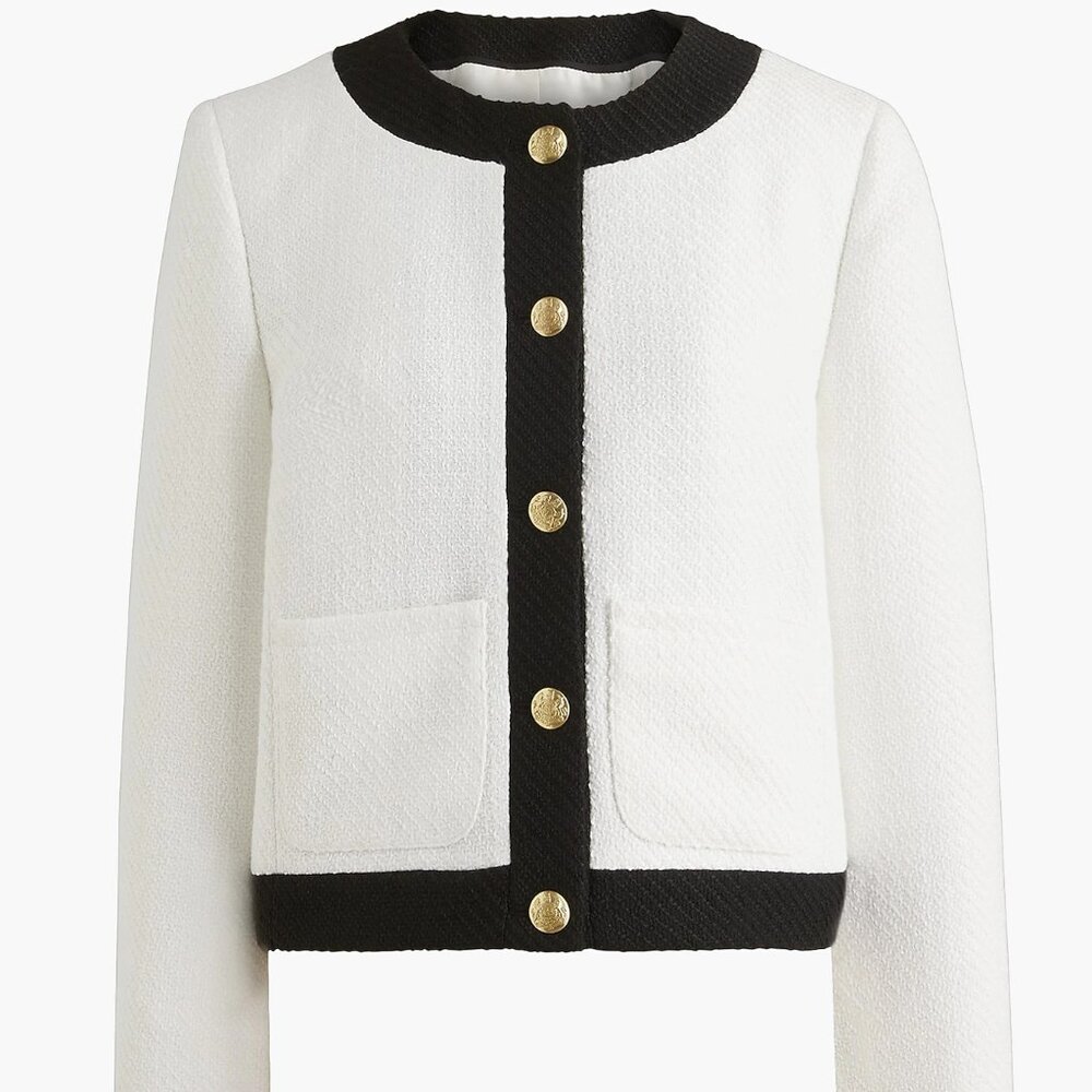 J Crew Tweed Lady jacket 12 NWT